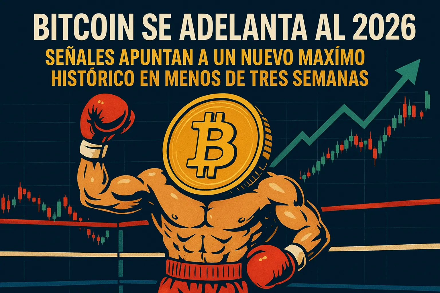 Bitcoin se adelanta al 2026: señales apuntan a un nuevo máximo histórico en menos de tres semanas