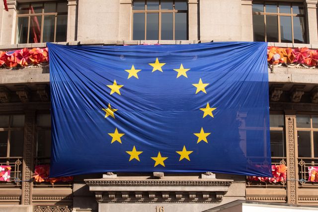 El primer ministro canadiense Mark Carney durante su discurso en el Parlamento Europeo.